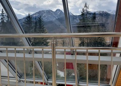 Widok na Giewont z Butorowy Residence - Apartament Berdo Kościelisko Zakopane